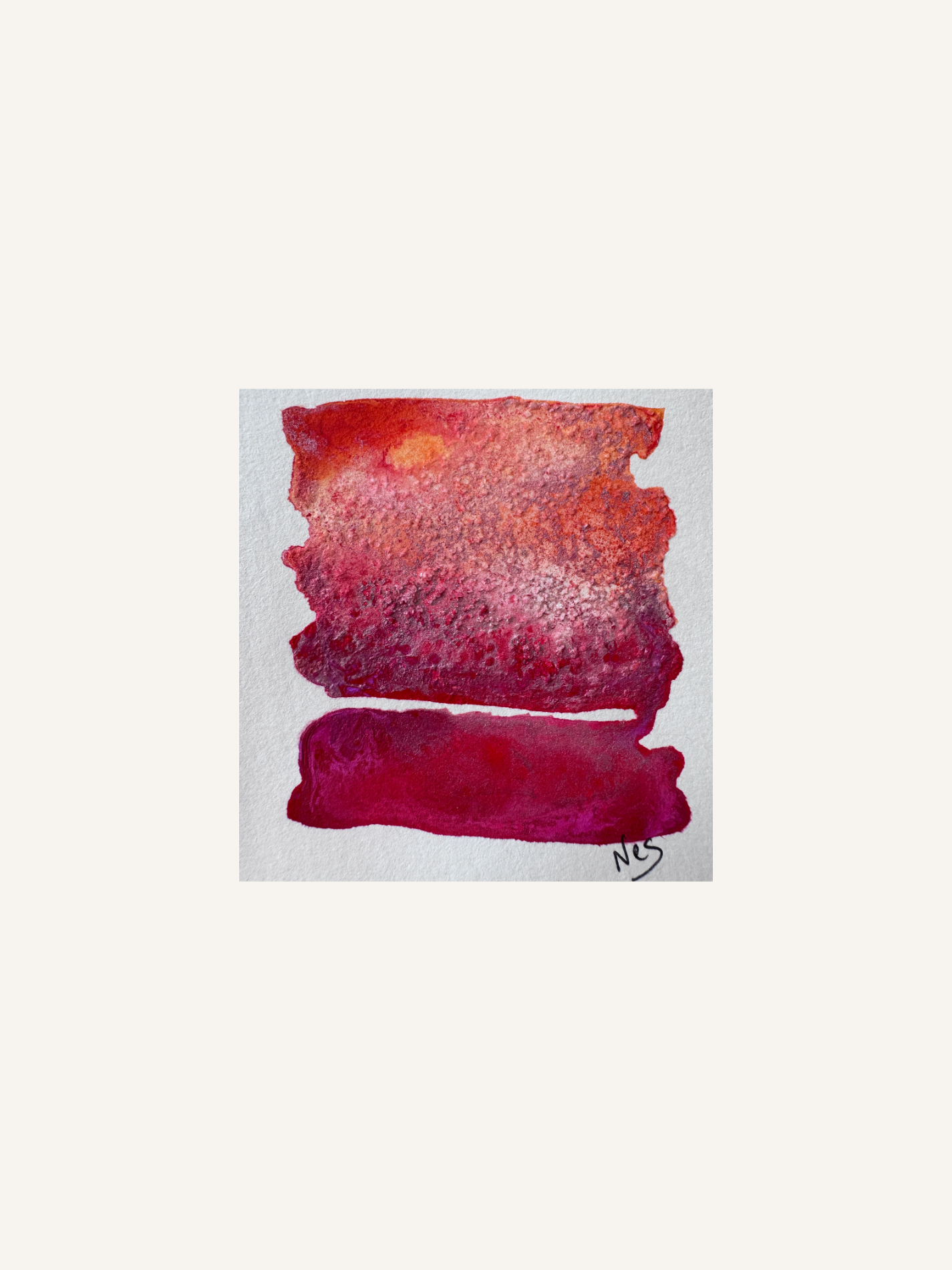 The Warmth Returned (10x10cm)