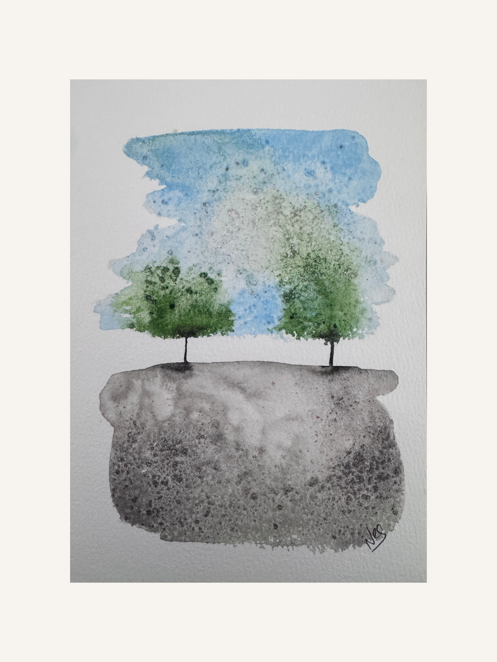 Shared Silence (5x7in)