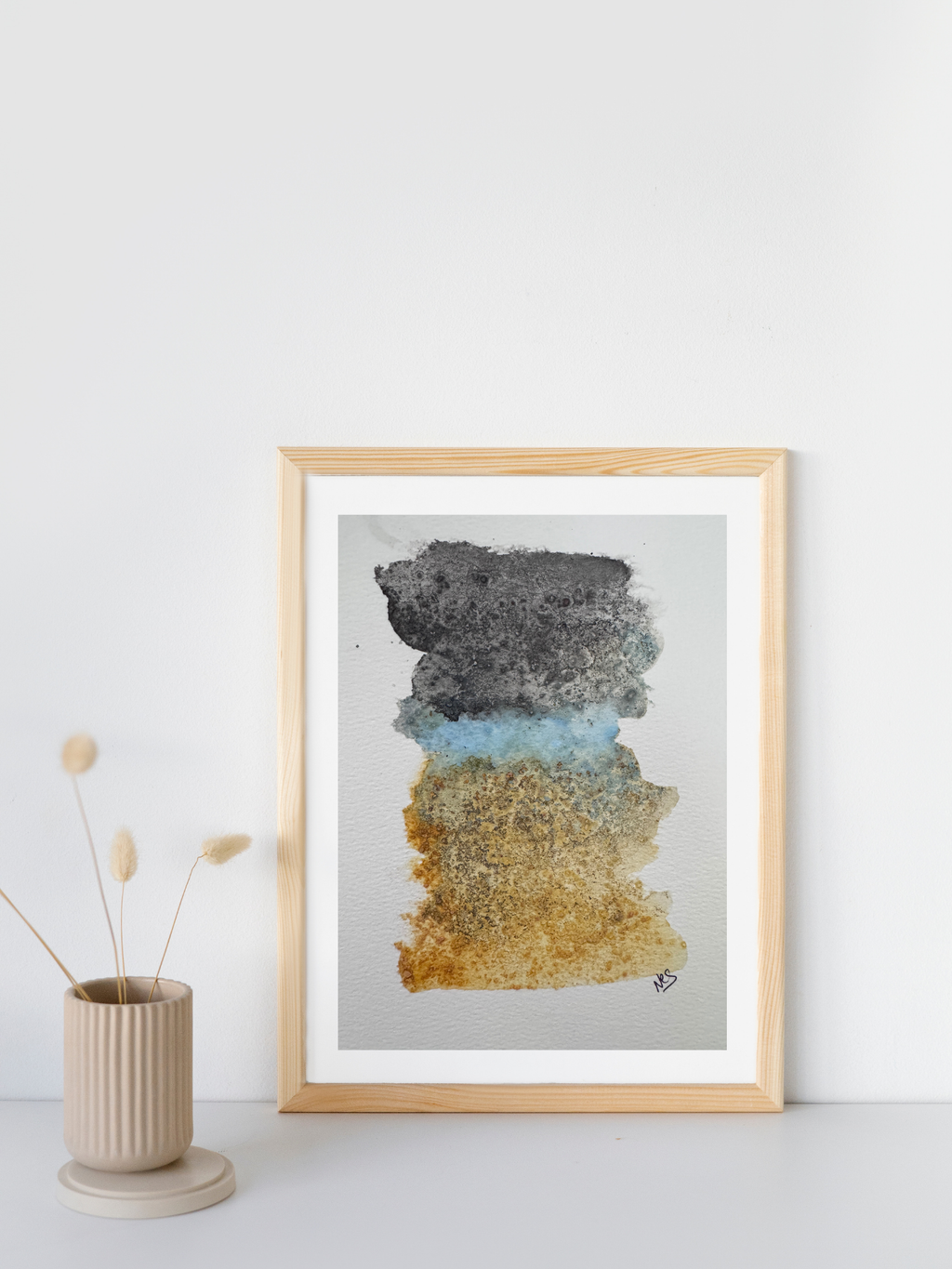 Where the Tide Waited (5x7in)