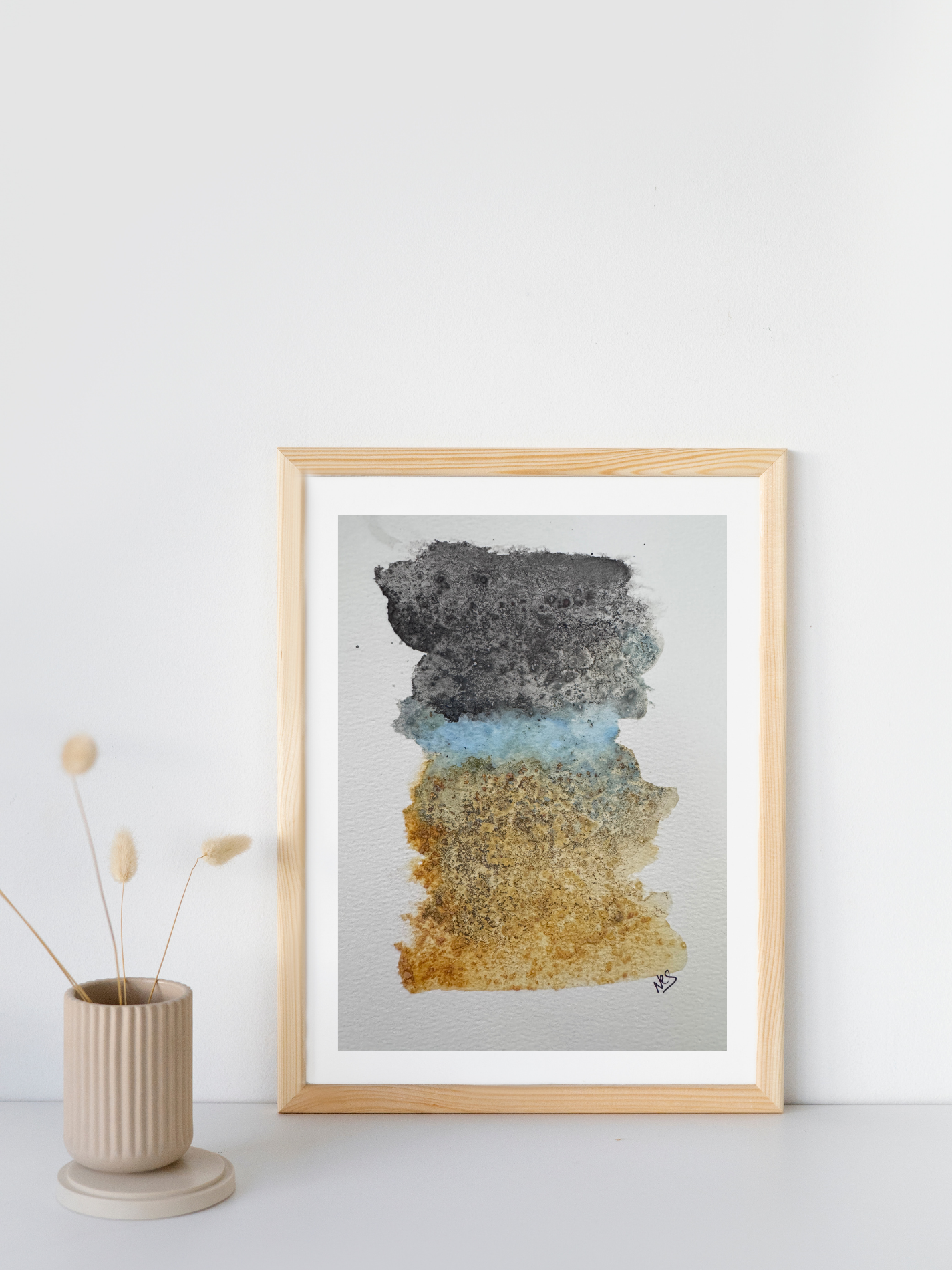 Where the Tide Waited (5x7in)