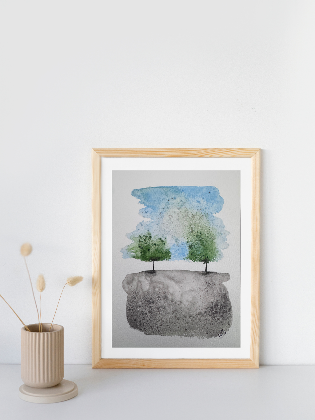 Shared Silence (5x7in)