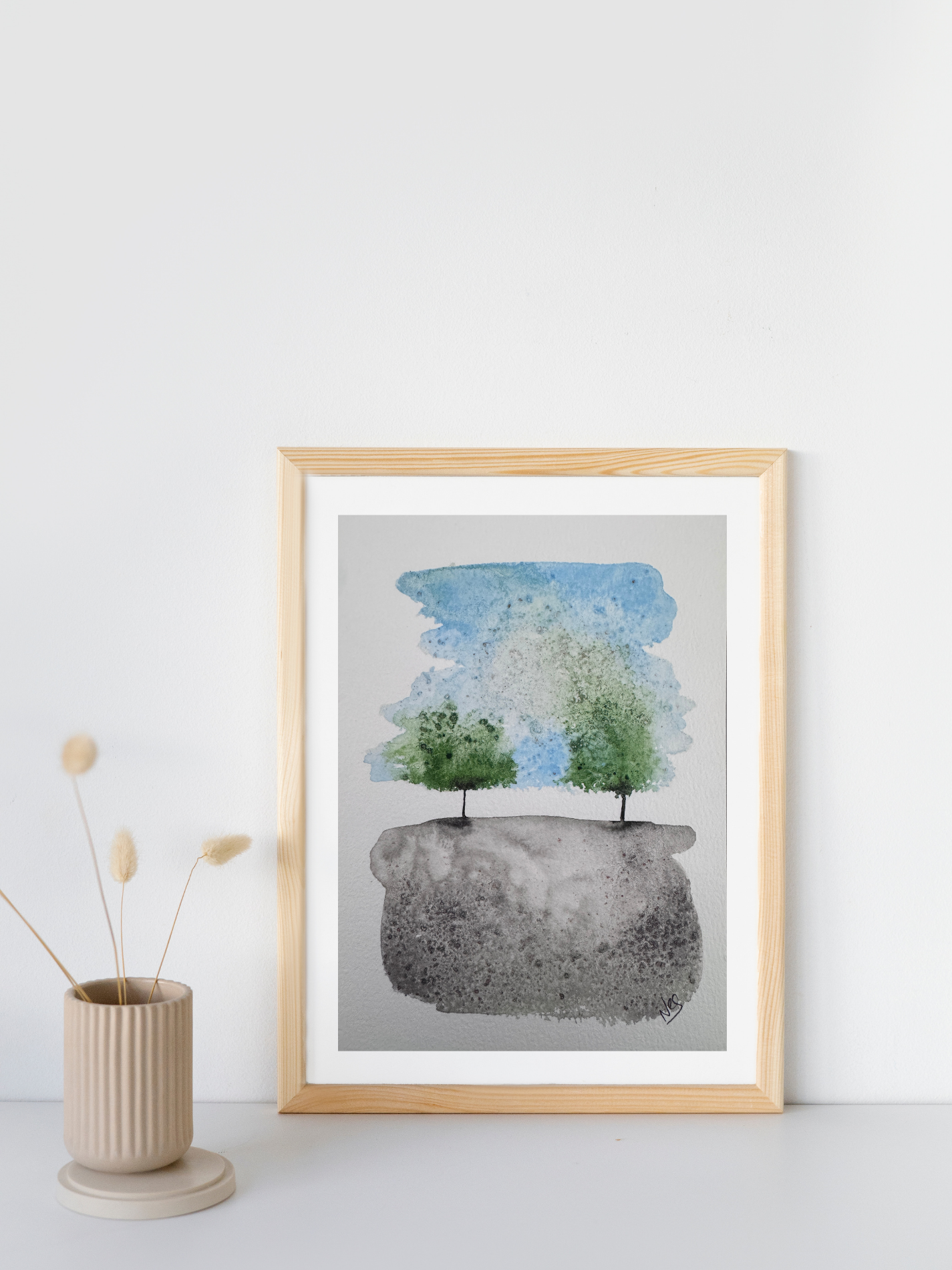 Shared Silence (5x7in)