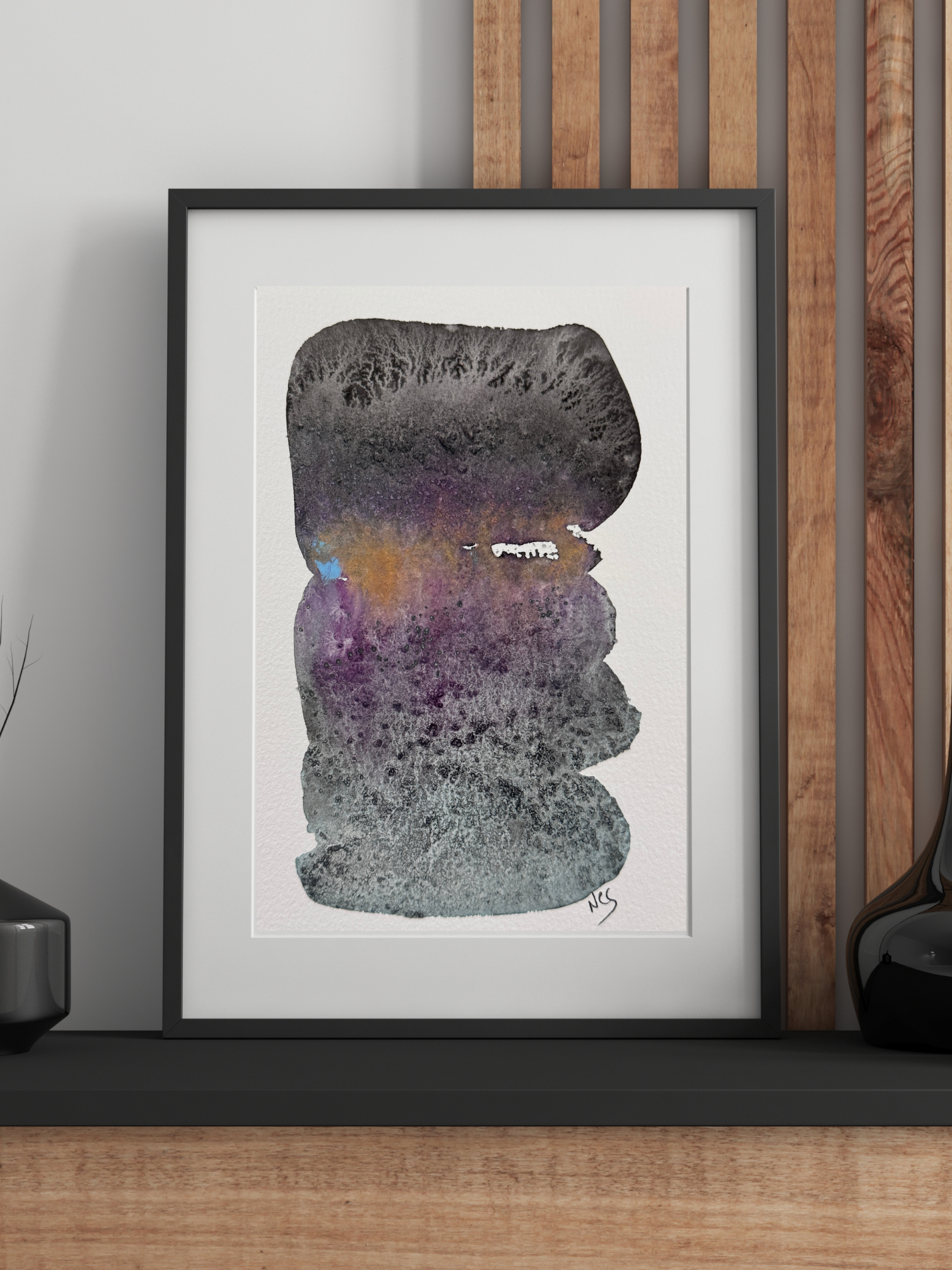 Where Night Waited (5x7in)