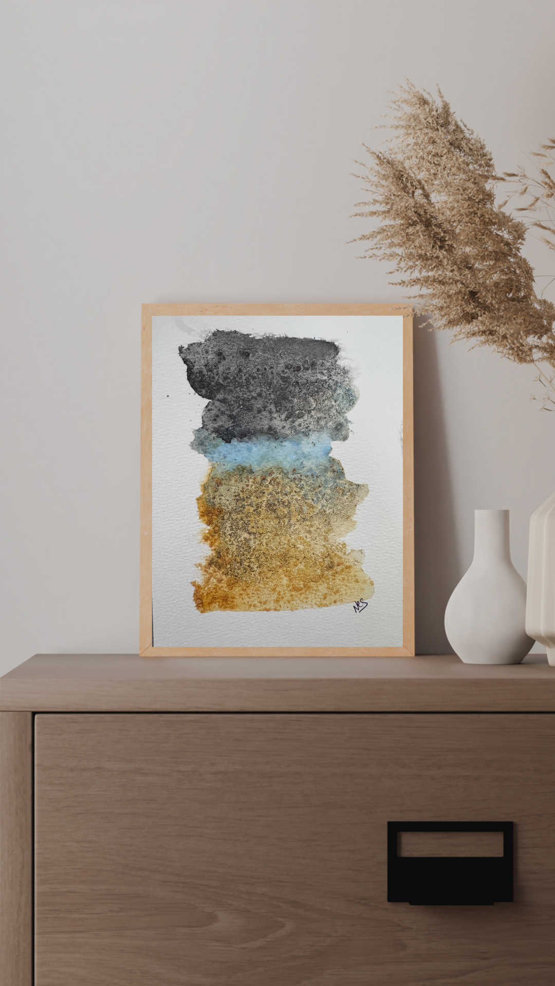 Where the Tide Waited (5x7in)