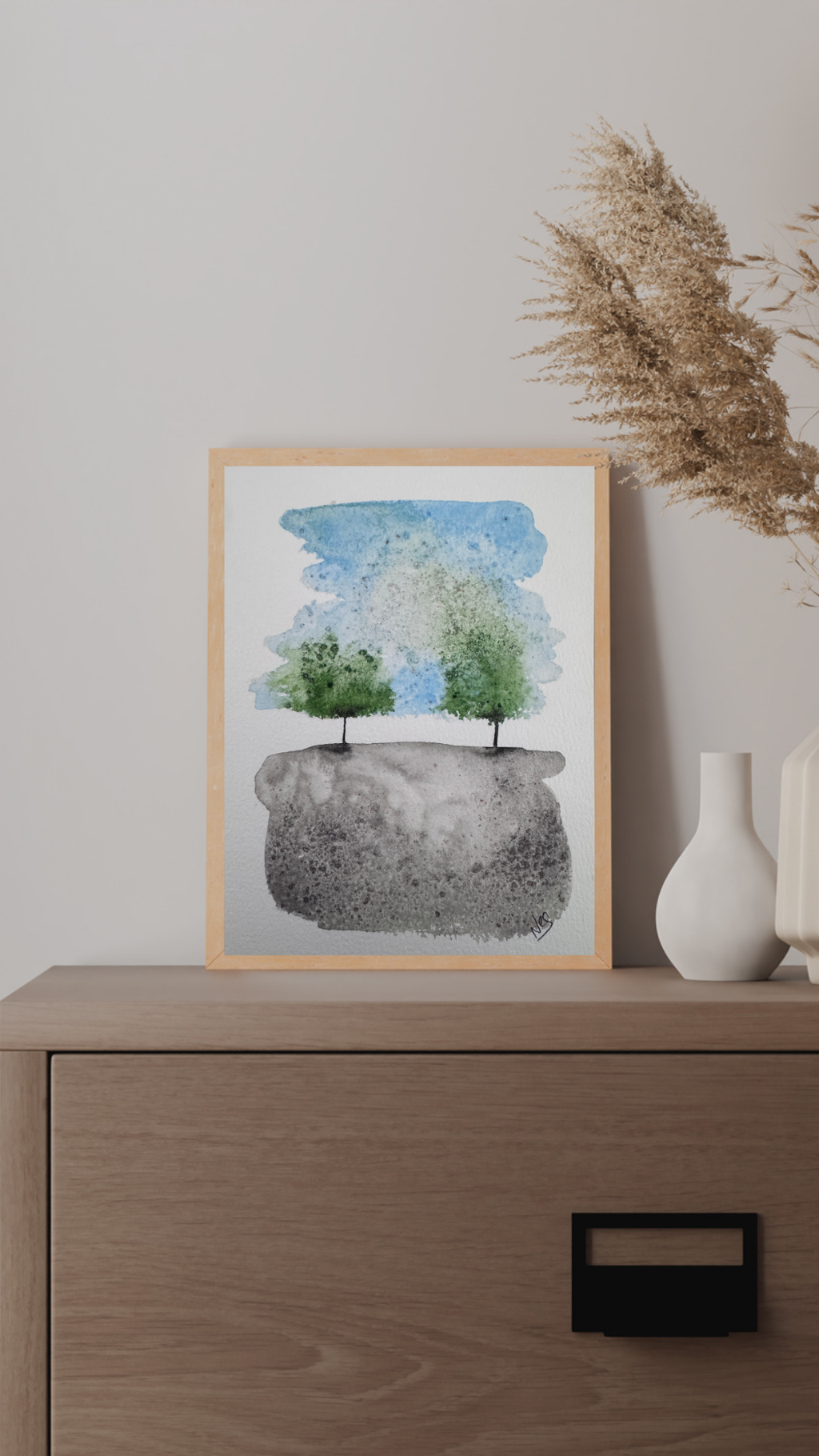 Shared Silence (5x7in)