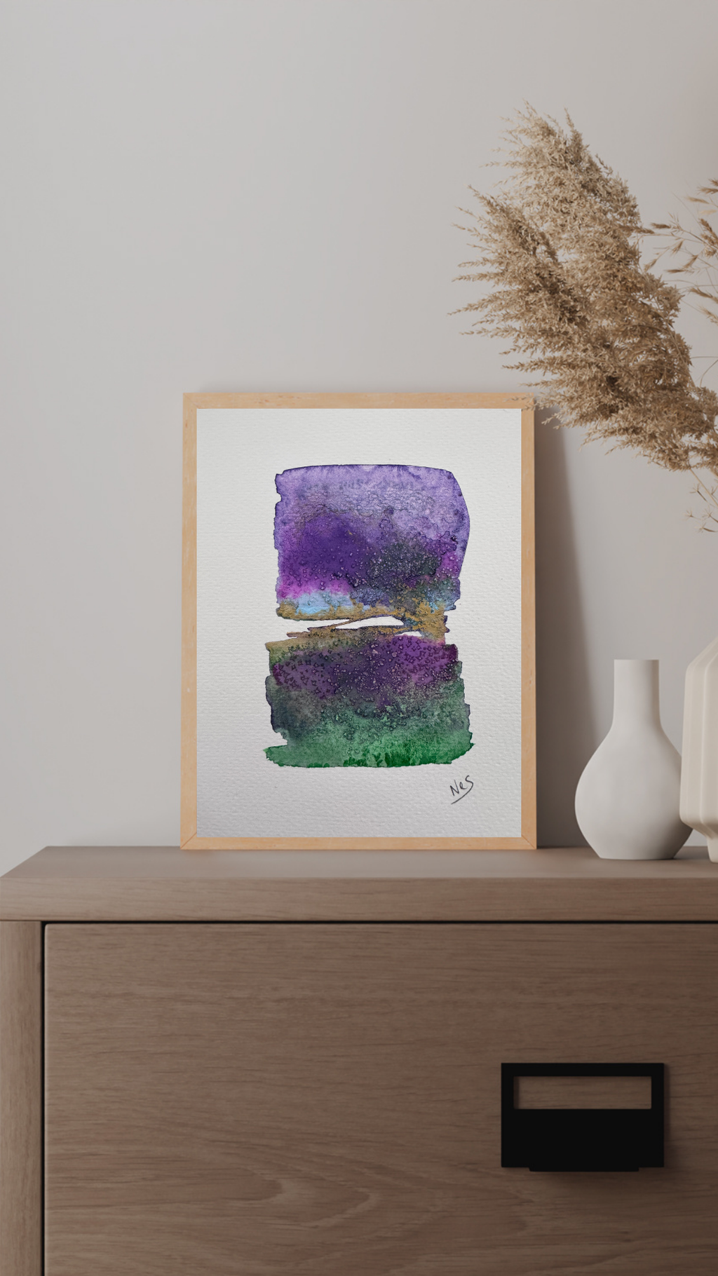 Between Two Thoughts (15x19cm)