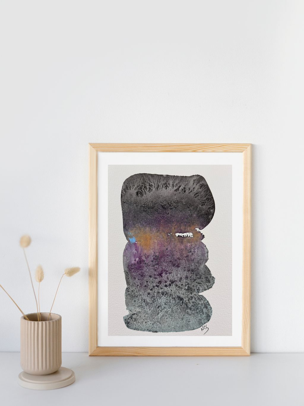 Where Night Waited (5x7in)