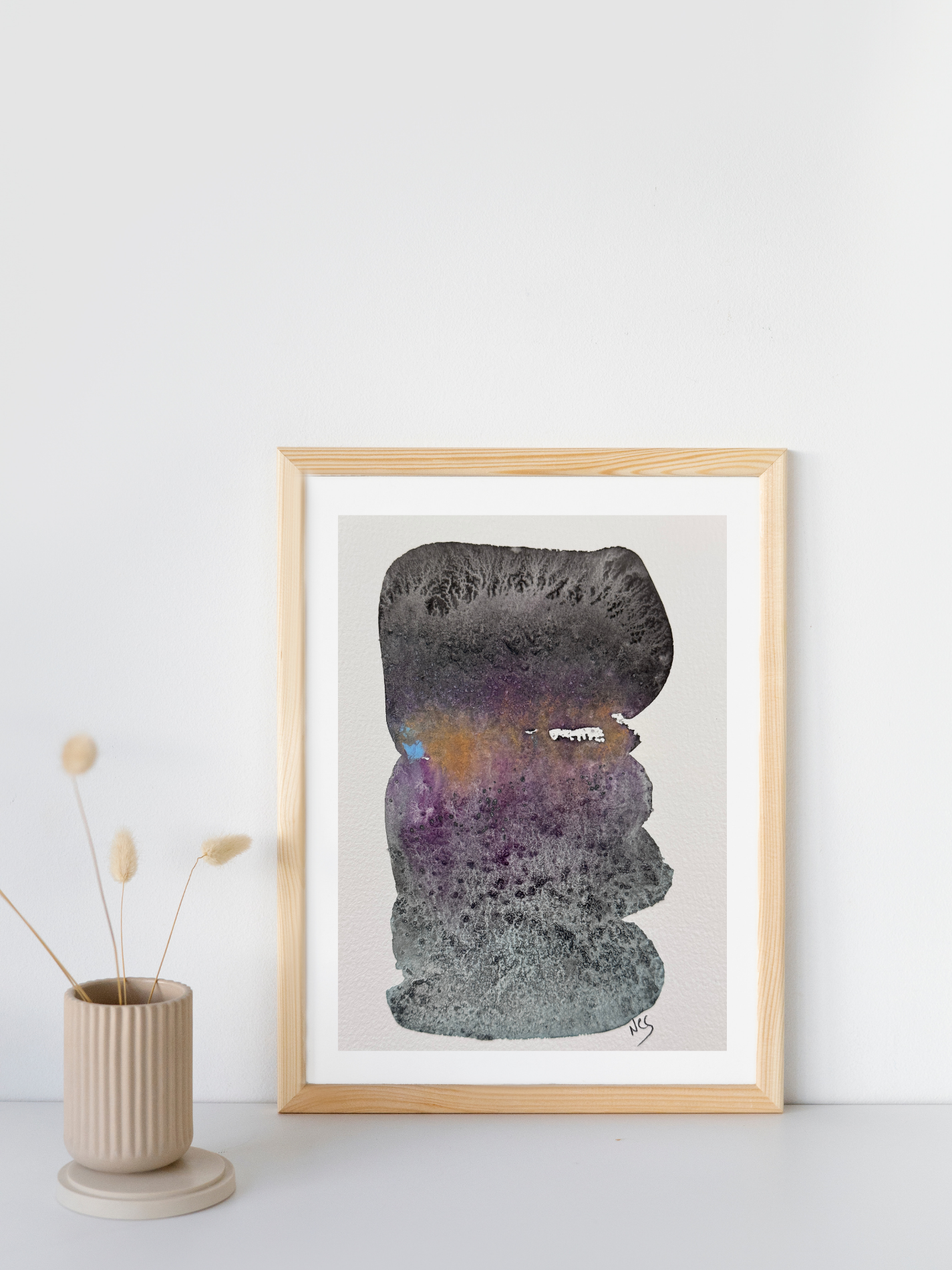 Where Night Waited (5x7in)