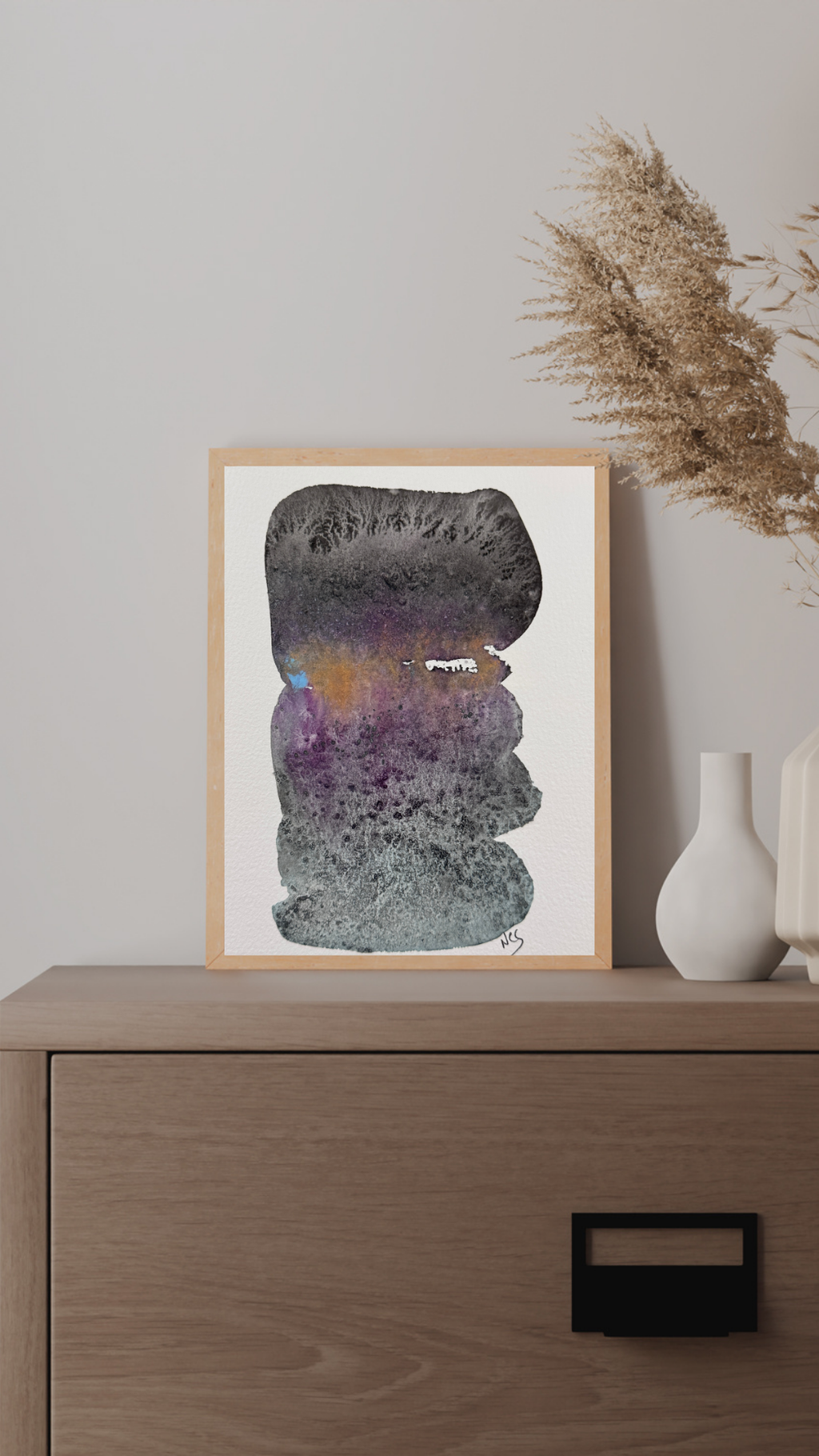 Where Night Waited (5x7in)