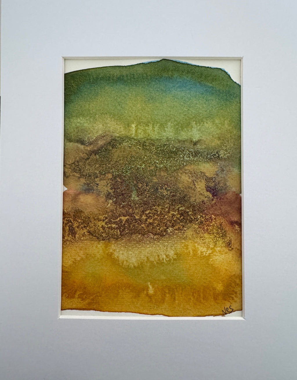 Golden Earthfall -15x19cm