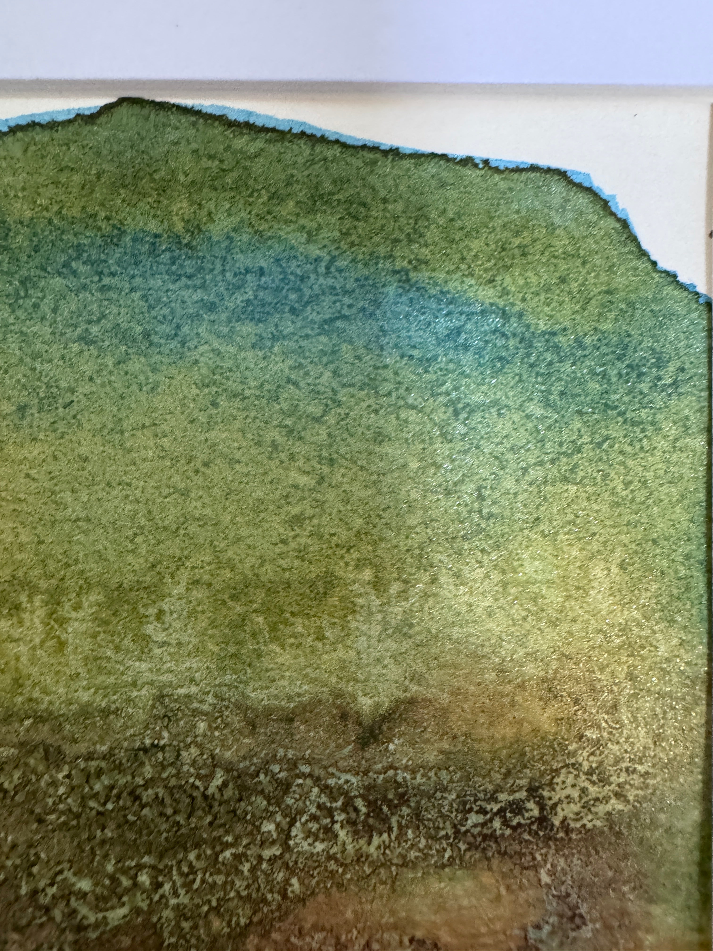 Golden Earthfall -15x19cm