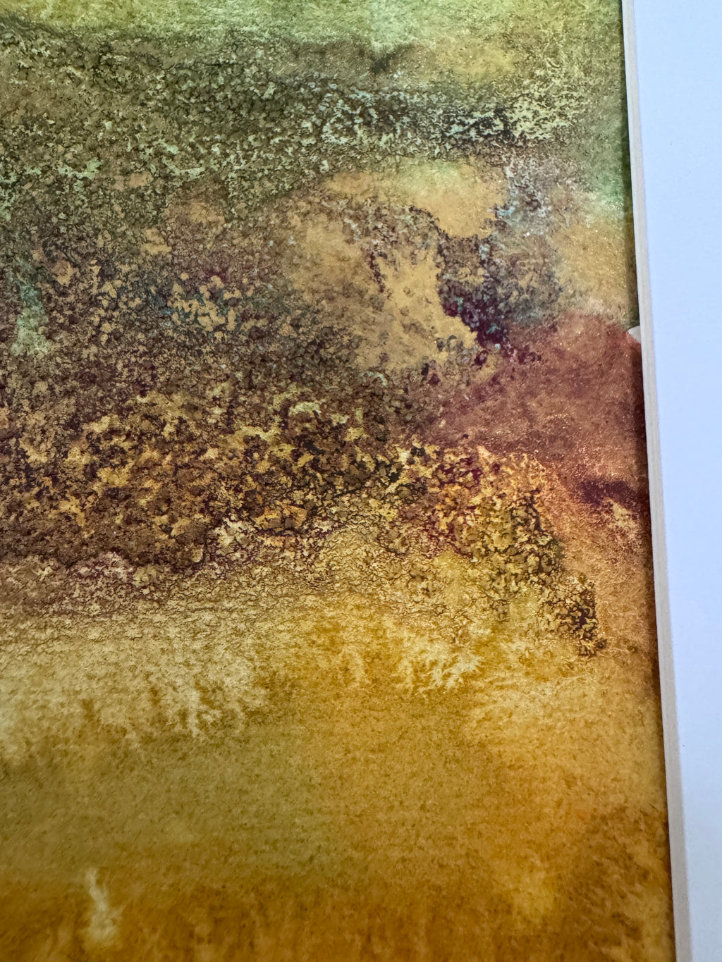 Golden Earthfall -15x19cm