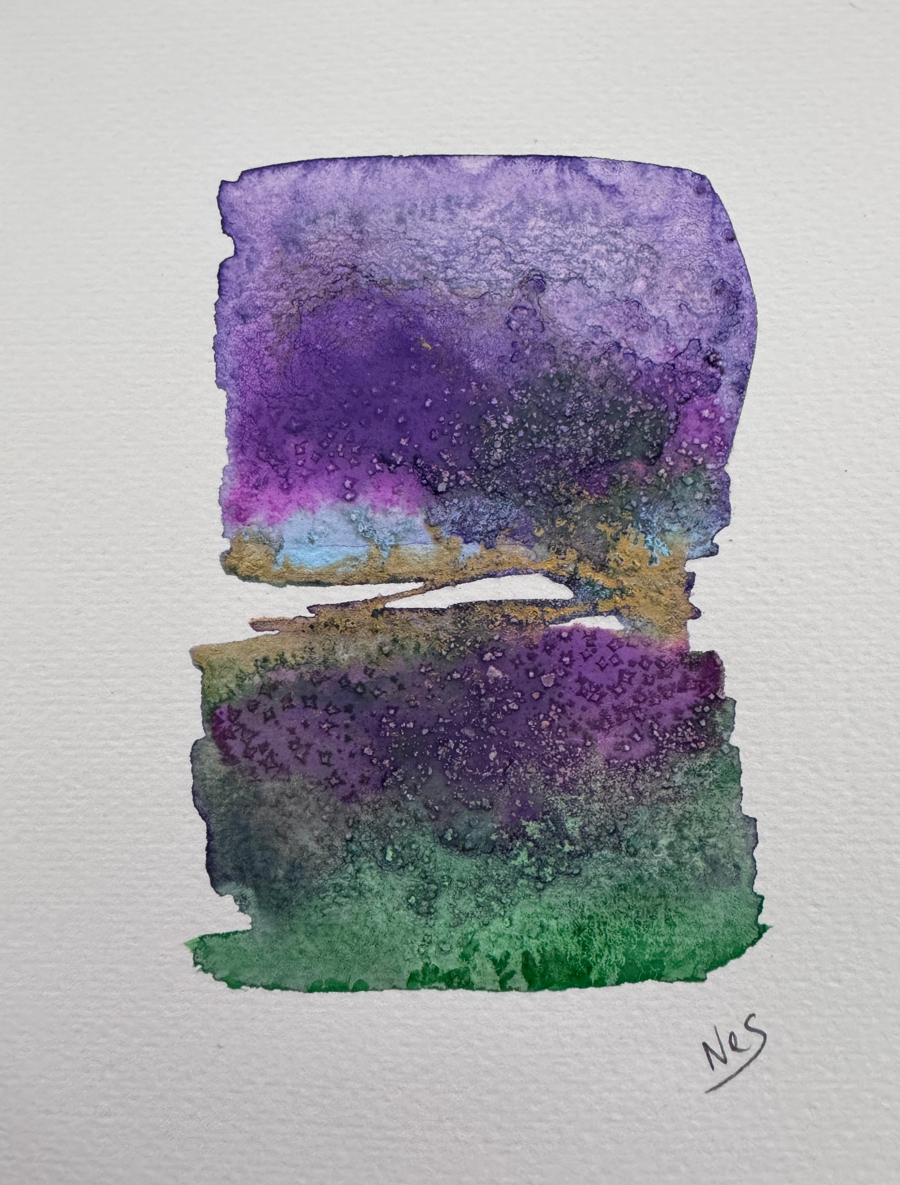 Between Two Thoughts (15x19cm)