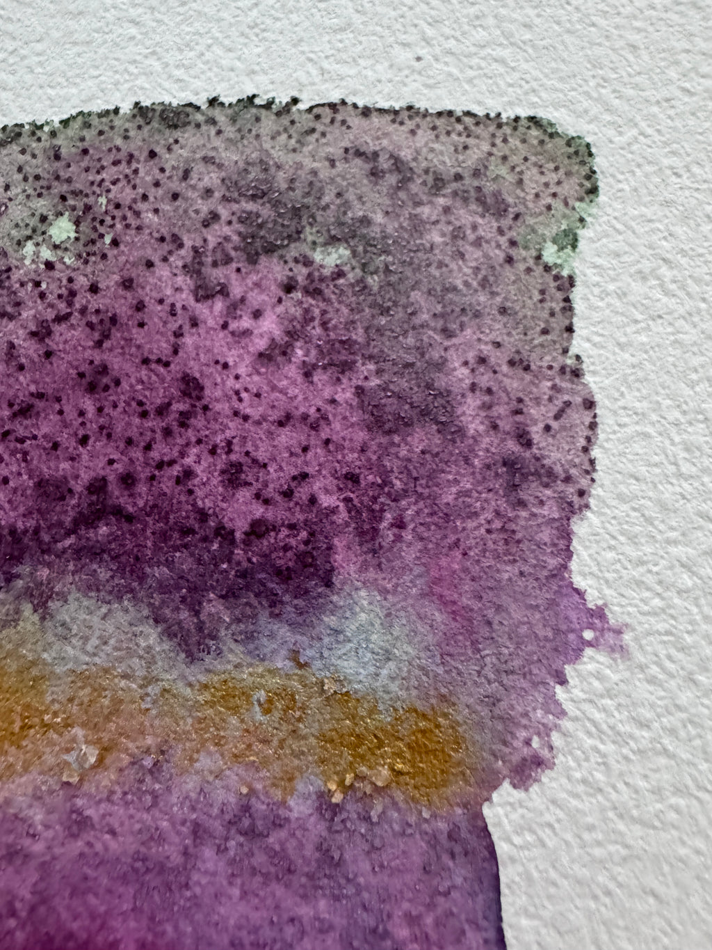 Gathering Violet (5x7in)