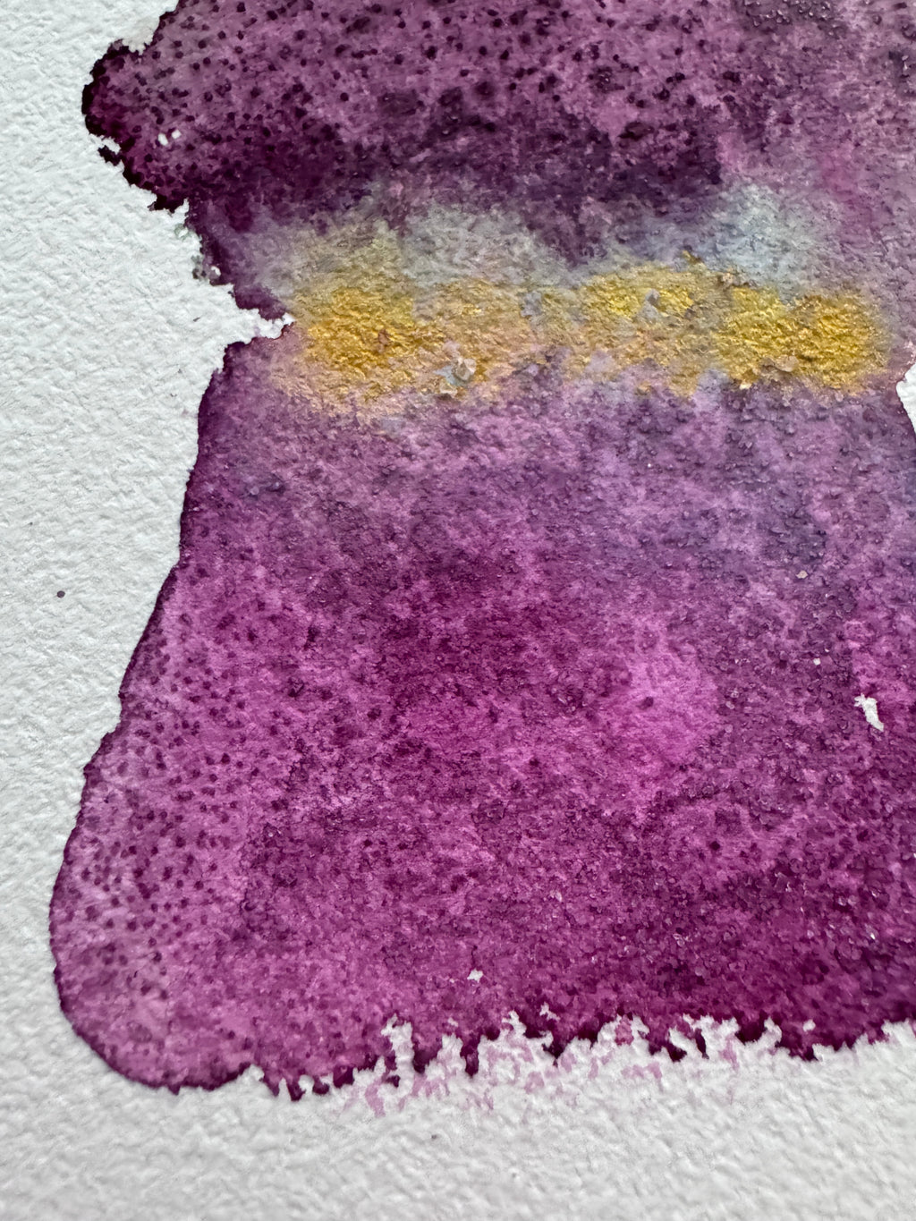 Gathering Violet (5x7in)