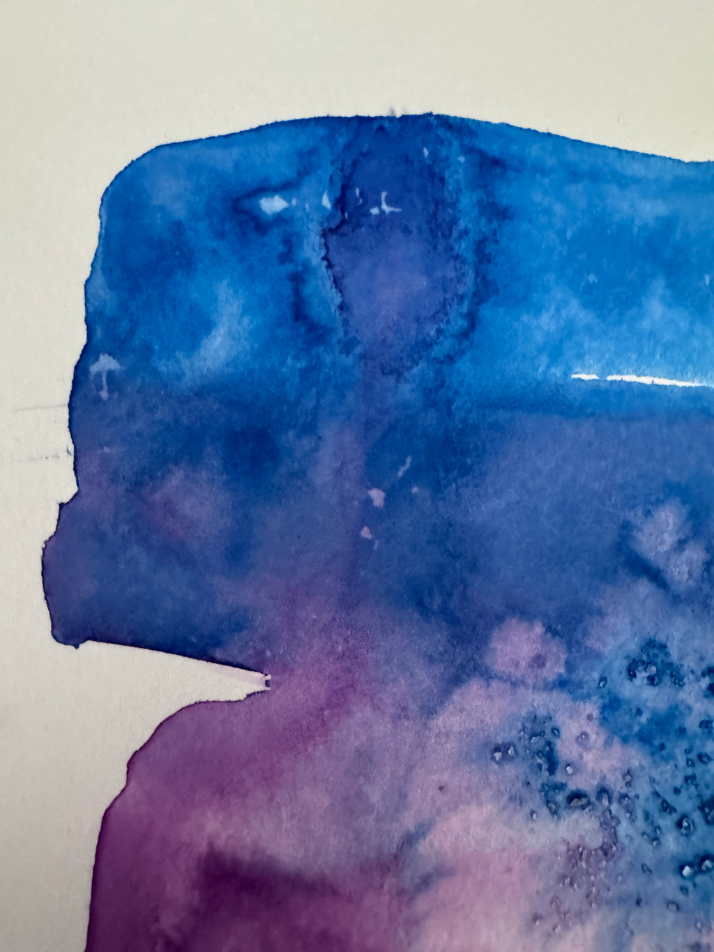 Where Colour Meets Silence (A3)