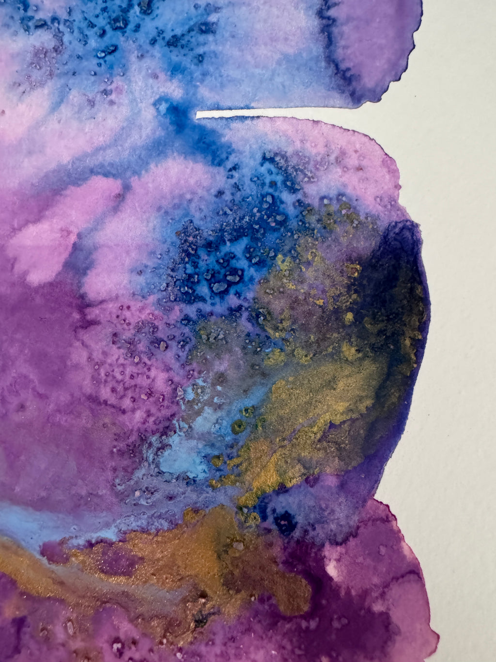Where Colour Meets Silence (A3)