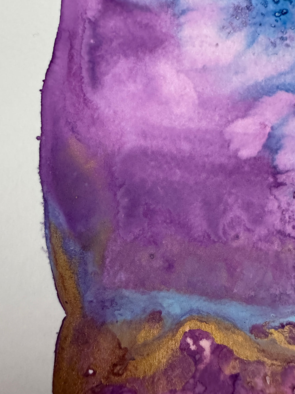 Where Colour Meets Silence (A3)