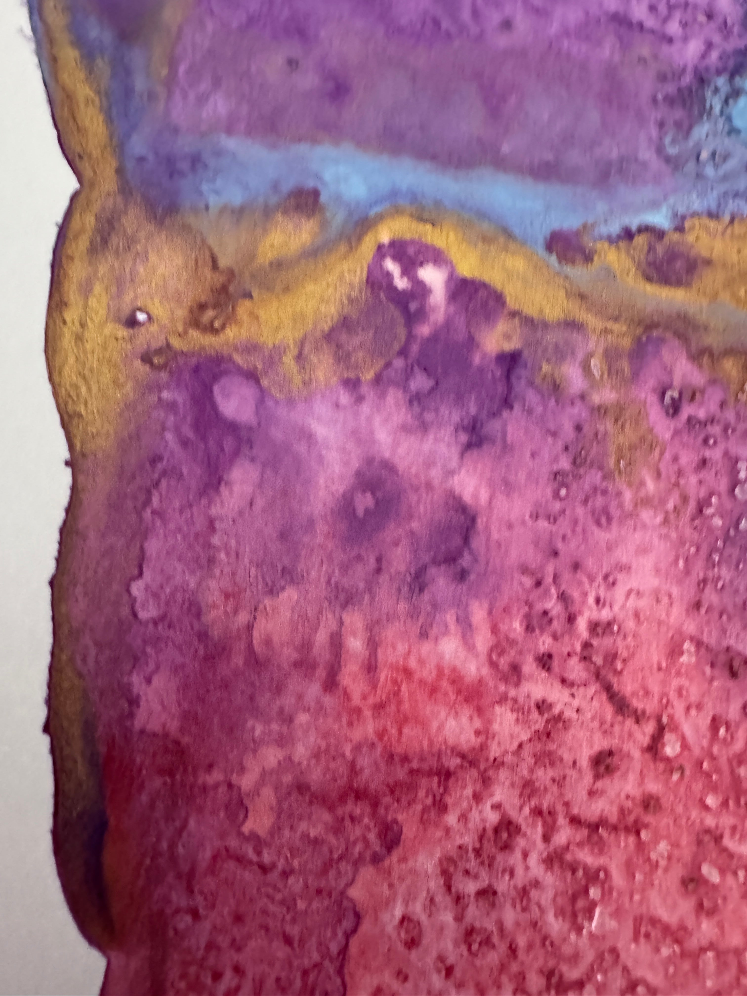 Where Colour Meets Silence (A3)