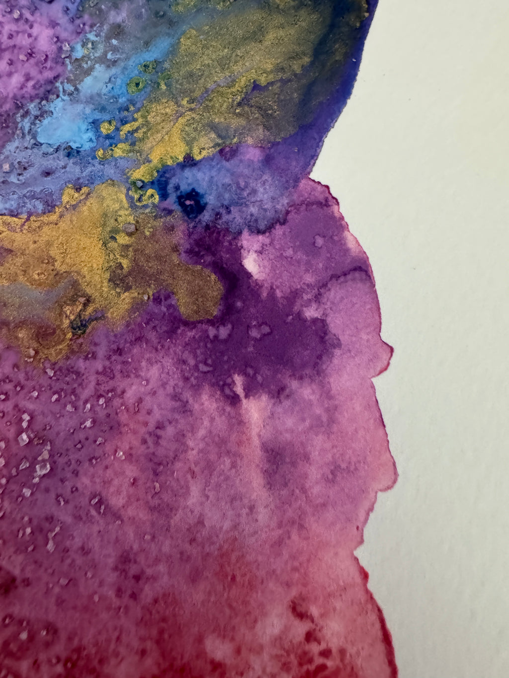 Where Colour Meets Silence (A3)