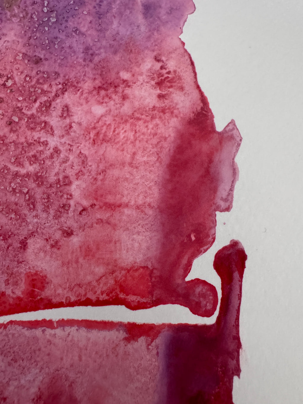 Where Colour Meets Silence (A3)