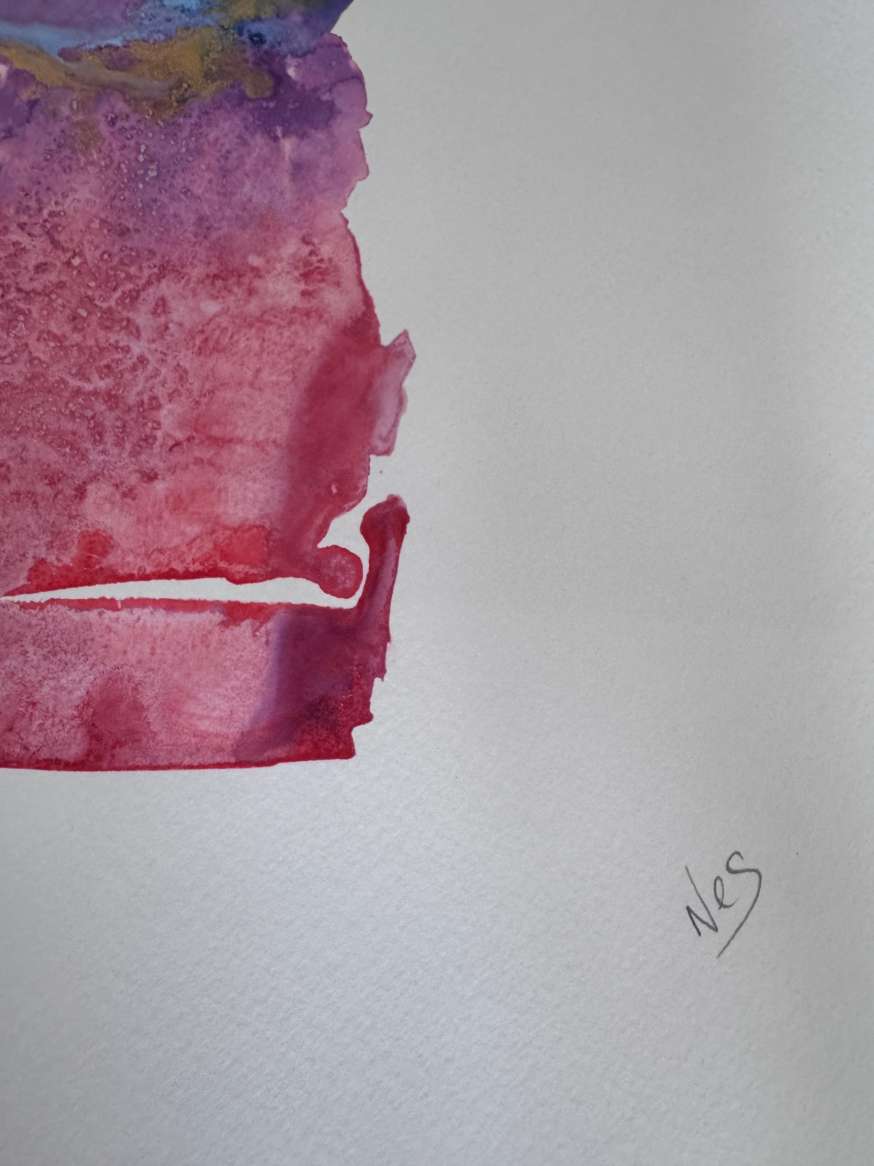 Where Colour Meets Silence (A3)