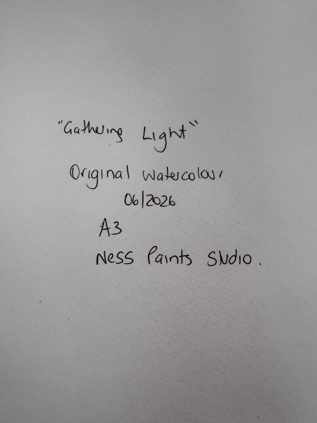 Gathering Light (A3)