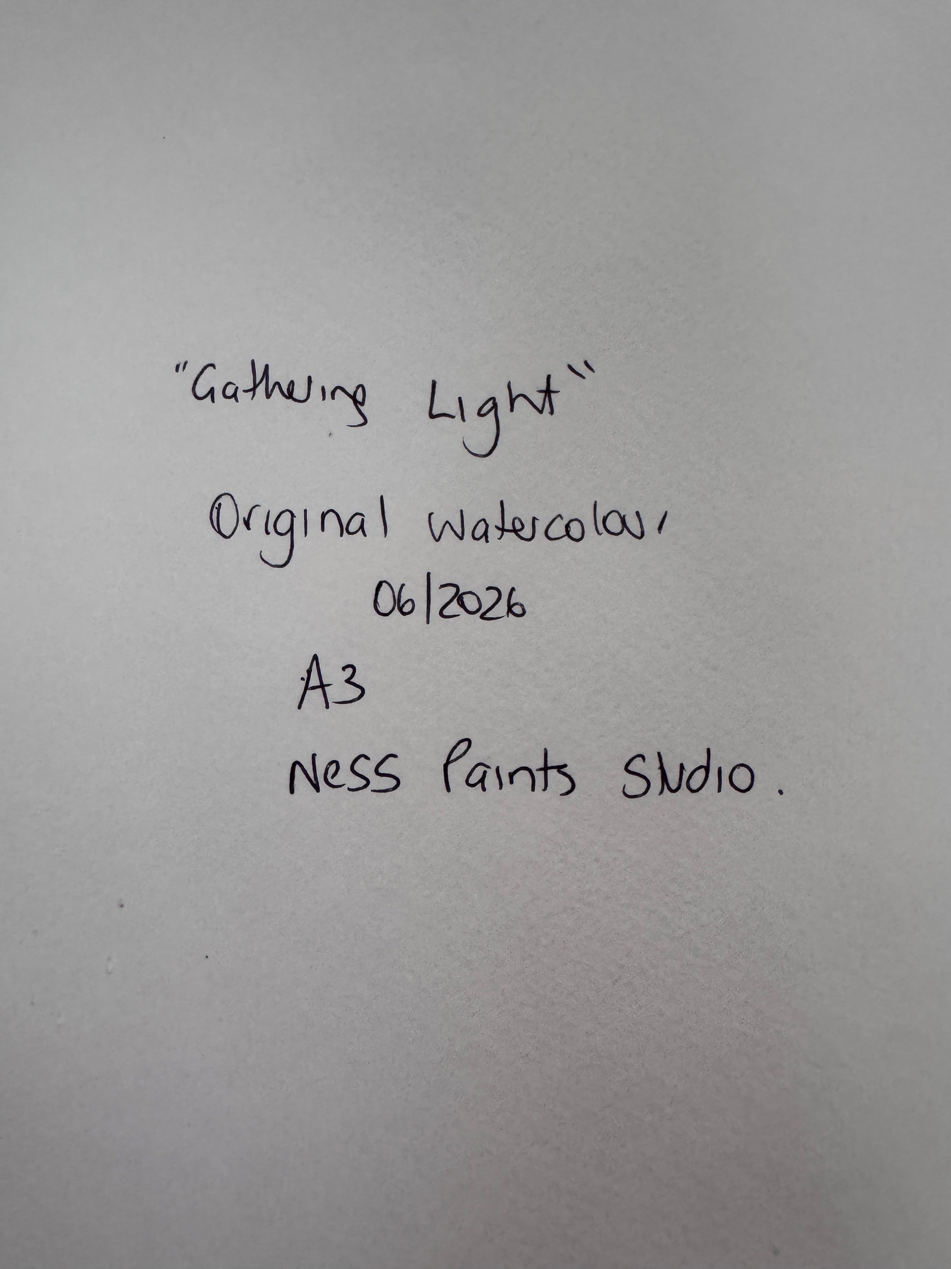 Gathering Light (A3)