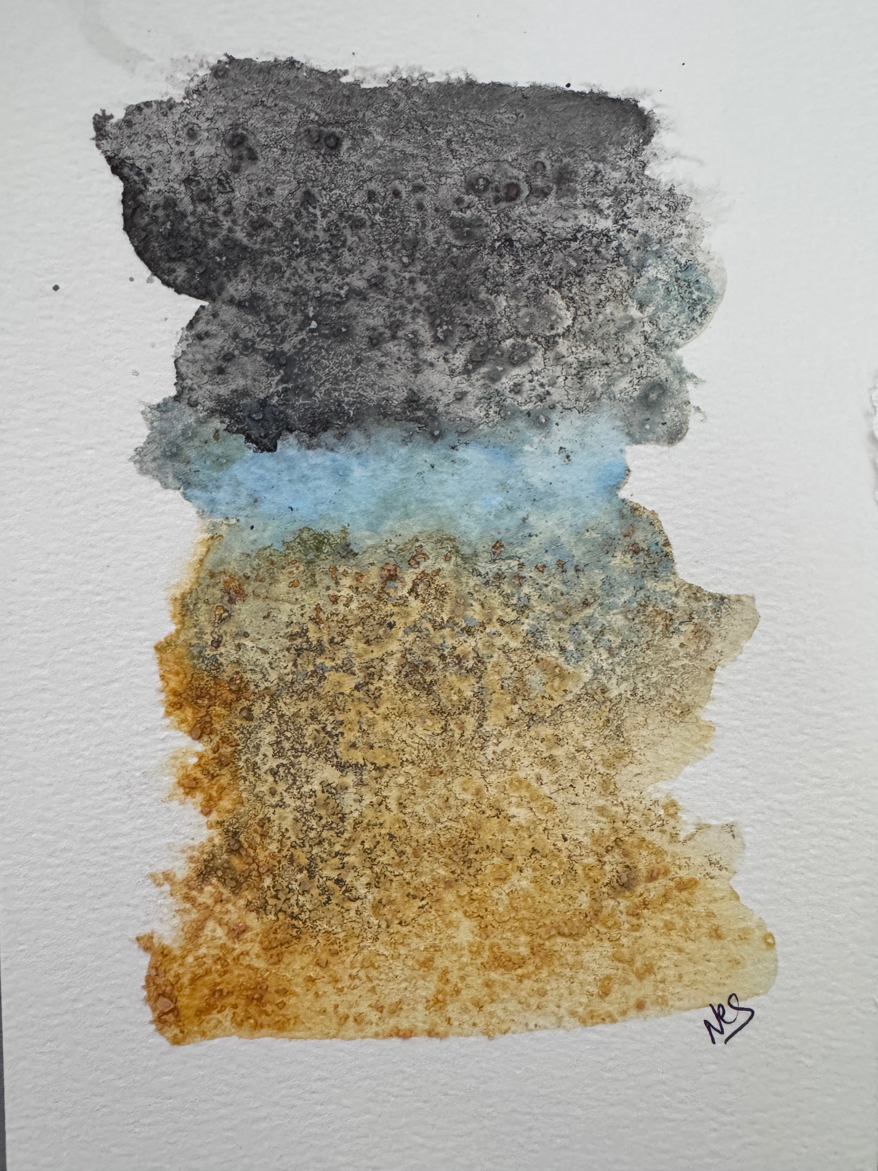 Where the Tide Waited (5x7in)