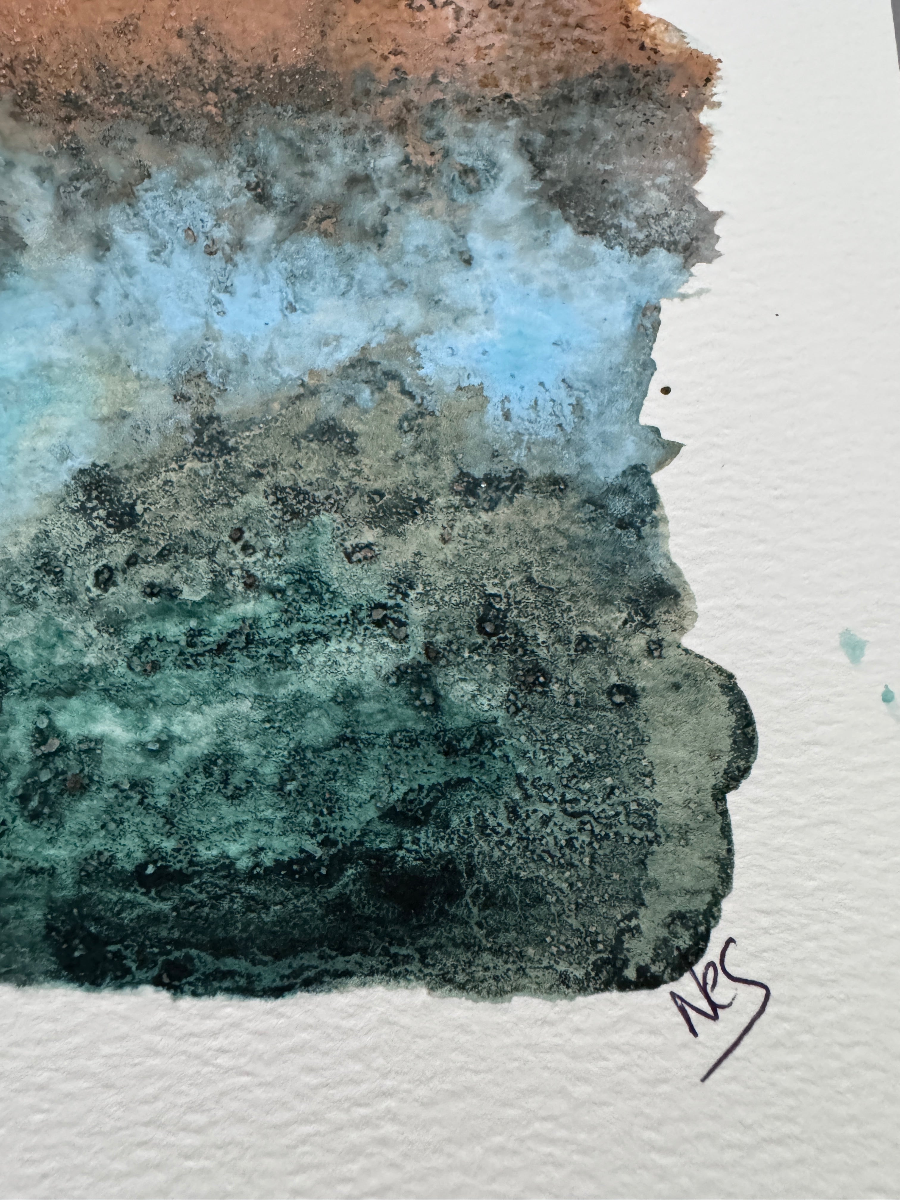 Before the Weather Turned (5x7in)