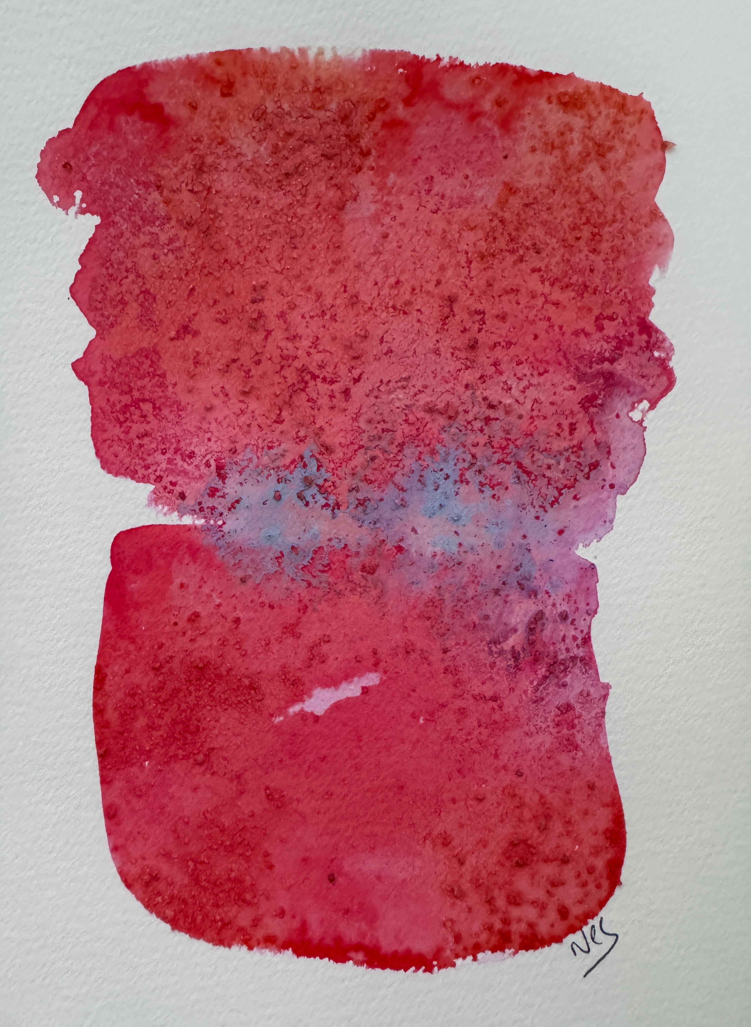 The Sky Caught Fire (15x21cm)