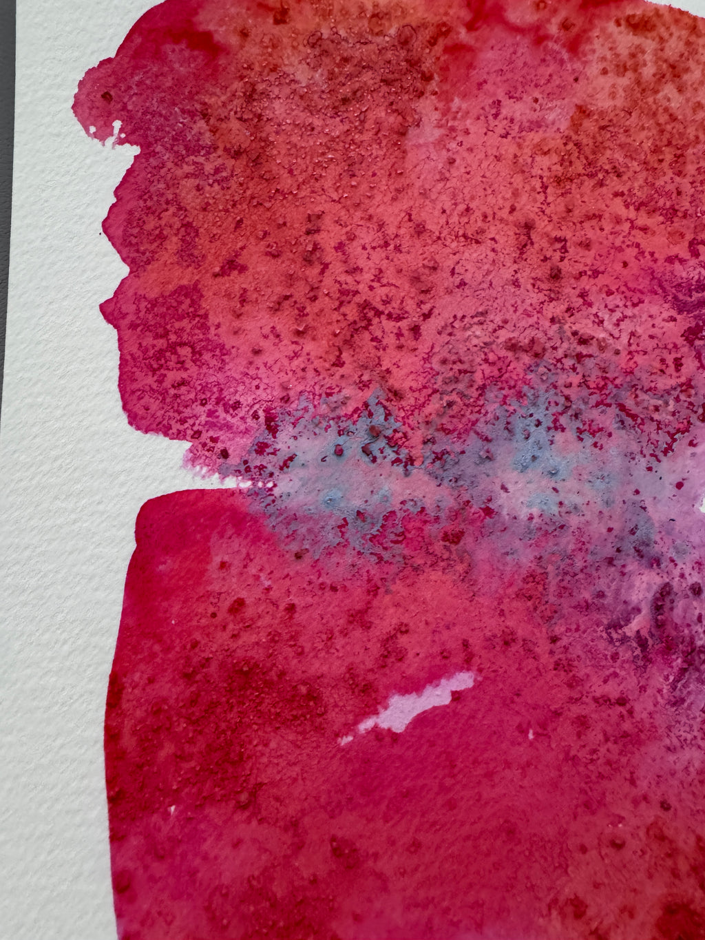 The Sky Caught Fire (15x21cm)