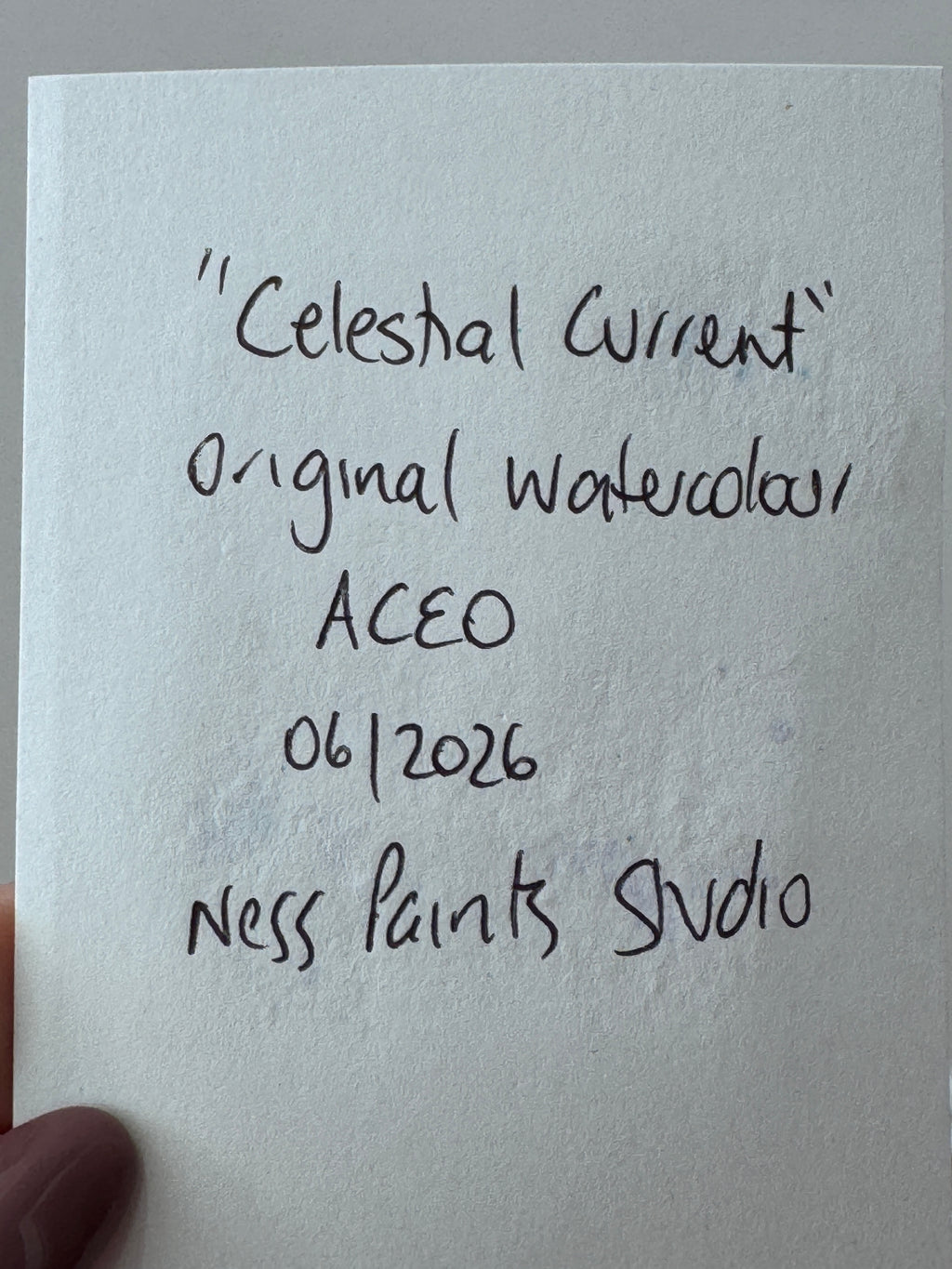 Celestial Current  (ACEO)