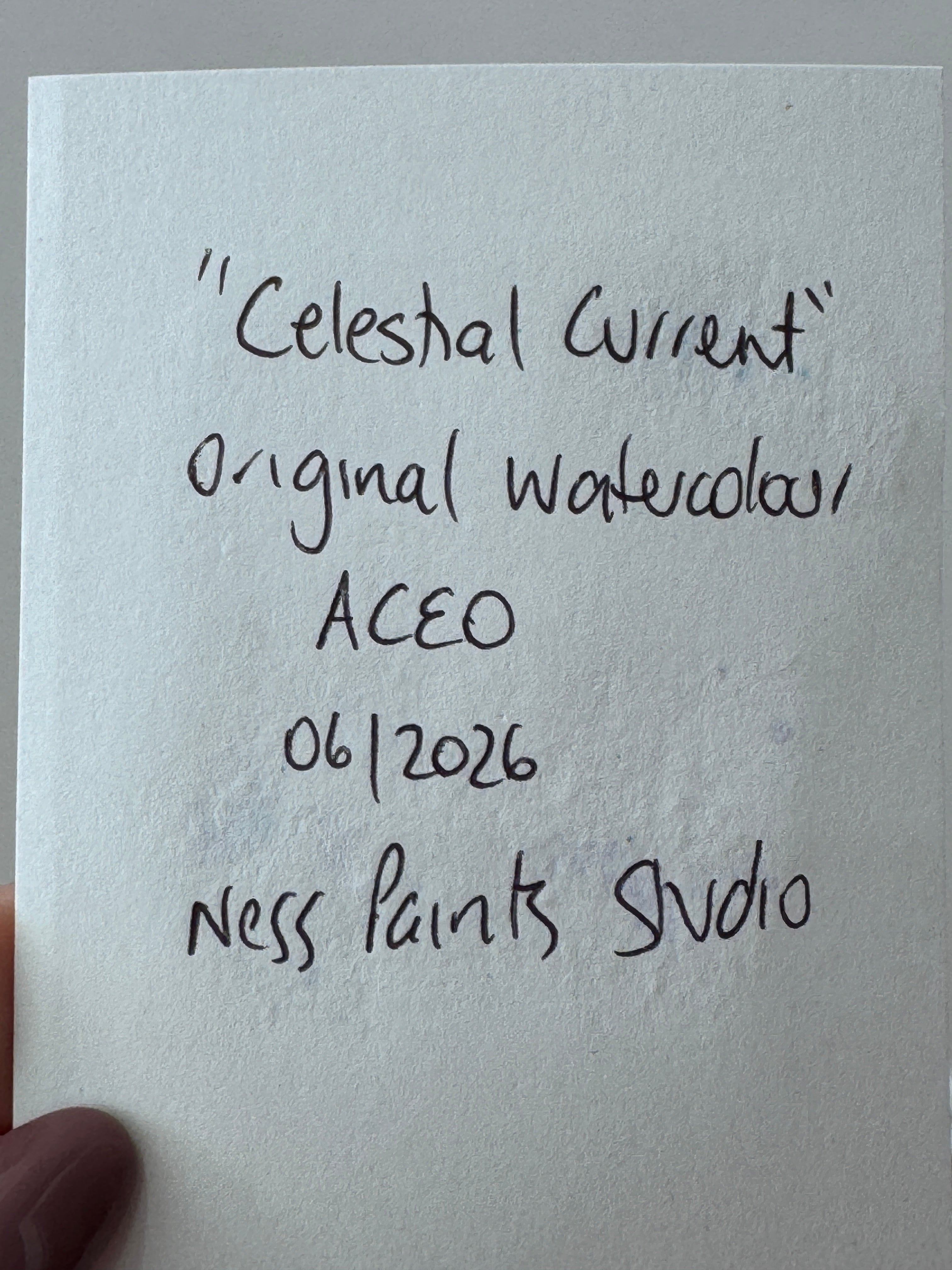 Celestial Current  (ACEO)
