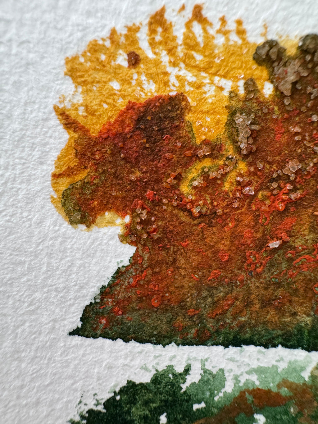 Earth Wore Gold (ACEO)