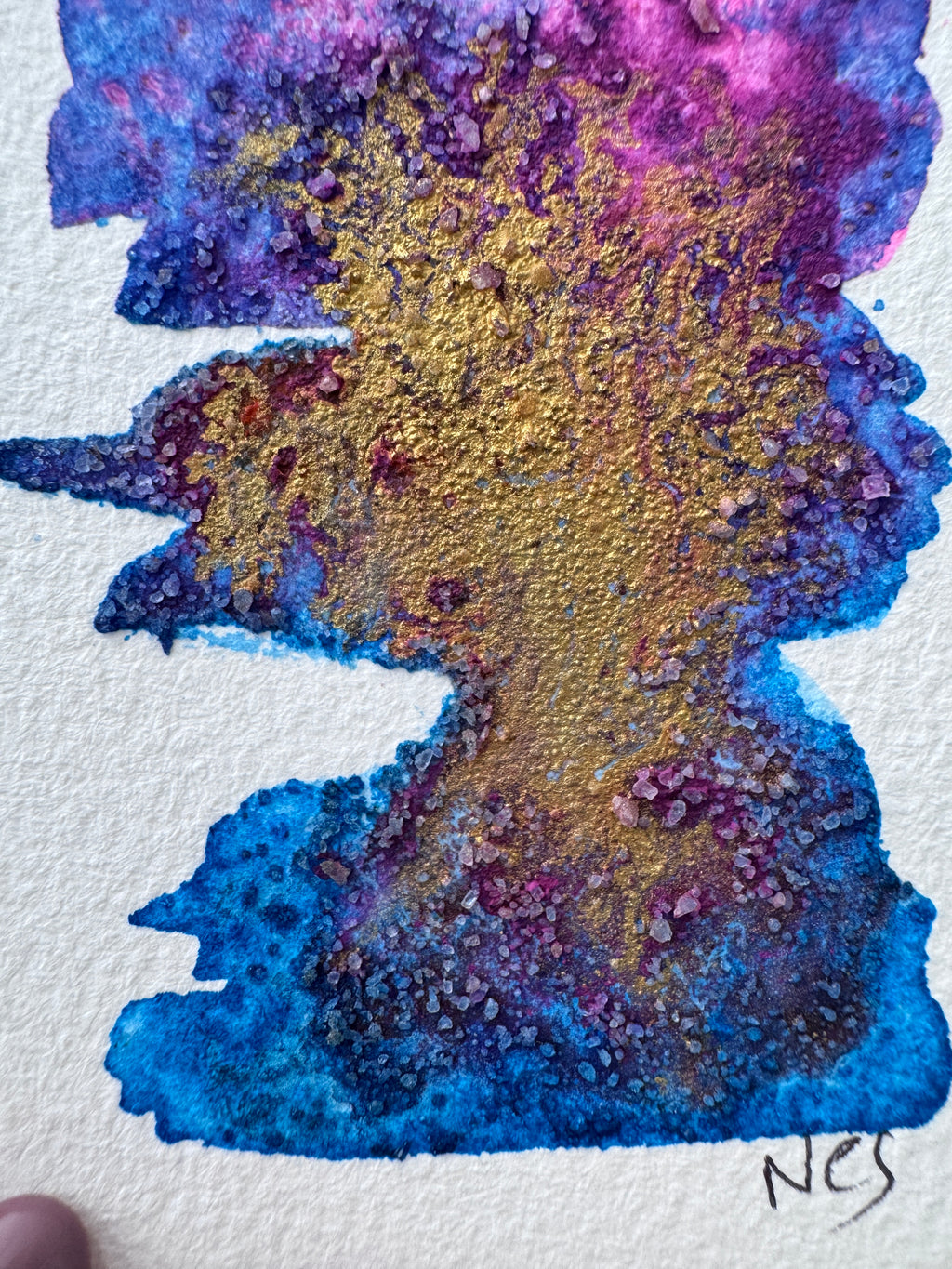 Molten Violet (ACEO)