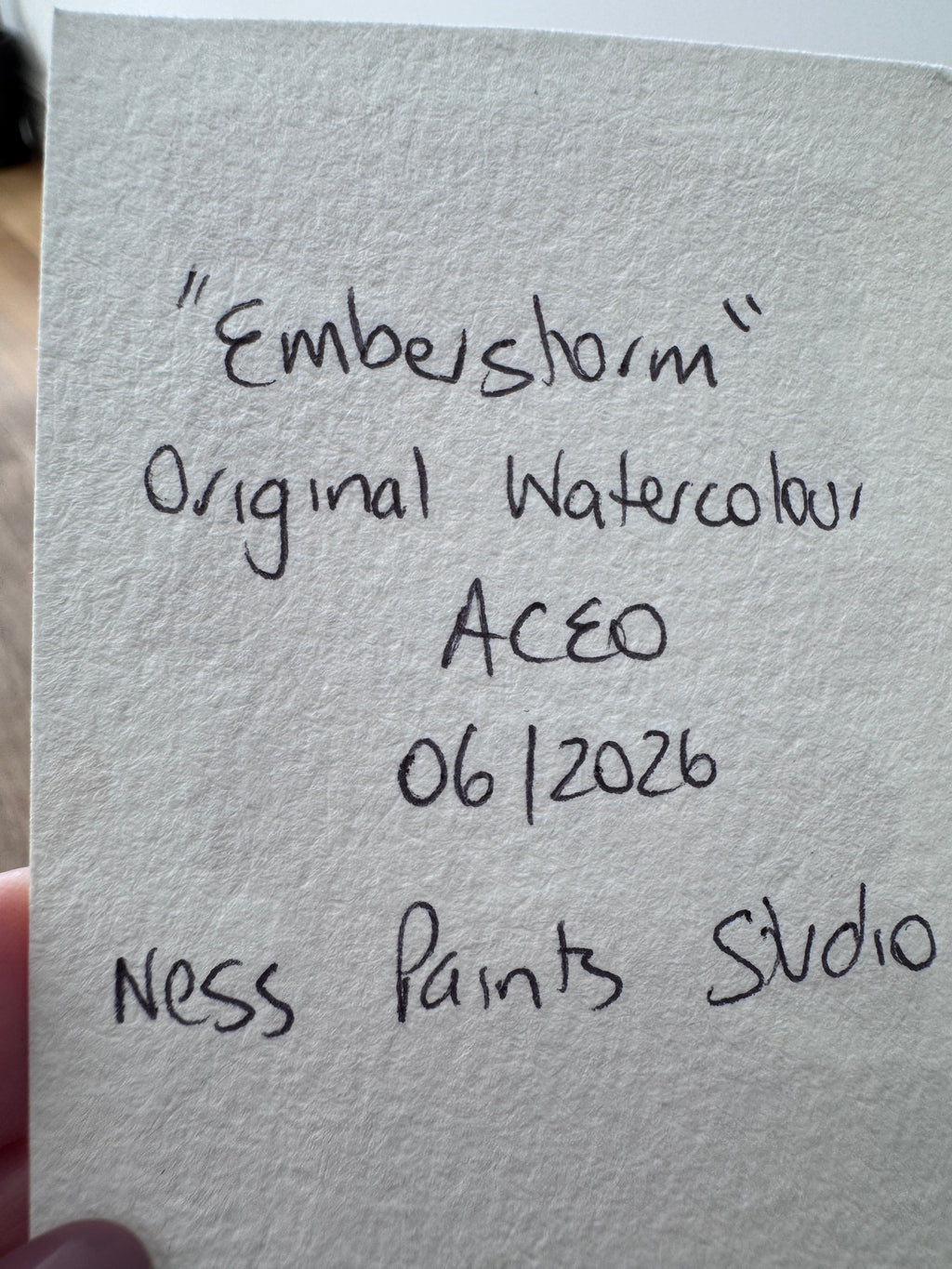 Emberstorm (ACEO)
