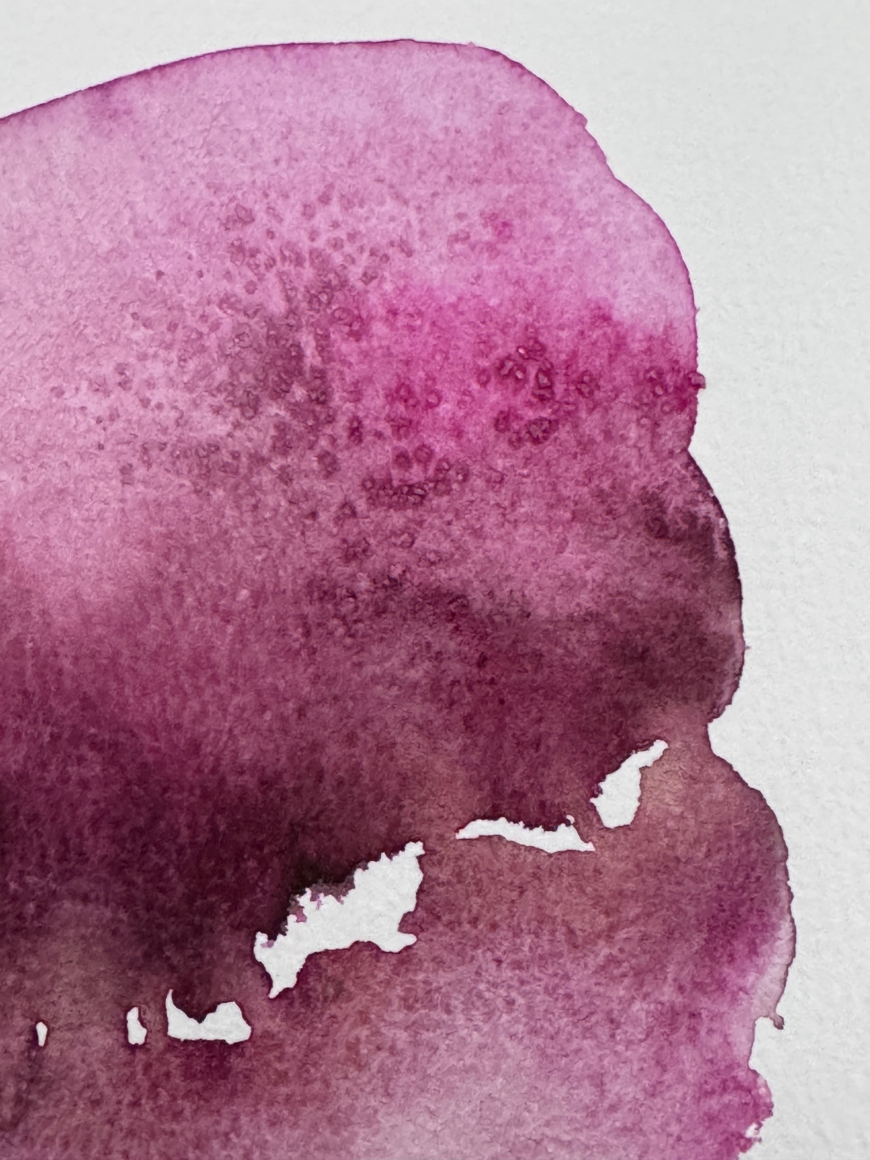 Plum Silence (5x7in)