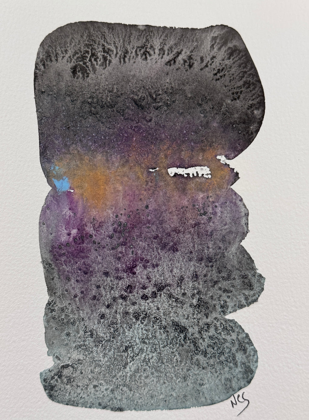 Where Night Waited (5x7in)